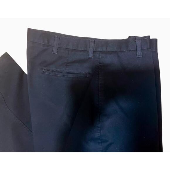 Wrangler Ultimate Khakis Mens Cotton Black Pants 38x30" Perfect Condition! - Picture 2 of 5